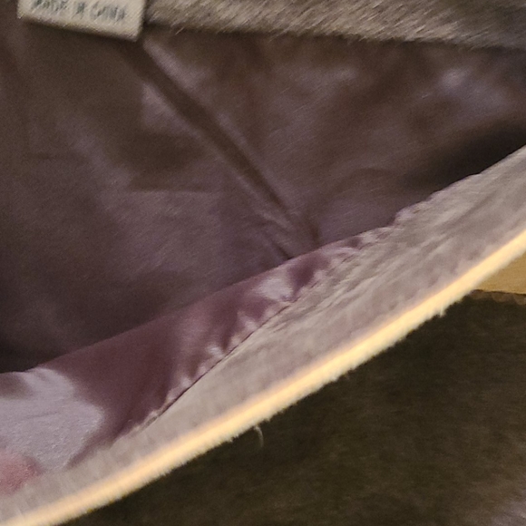 Uniform John Paul Richards Blocked Leather Suede Skirt - Picture 4 of 6